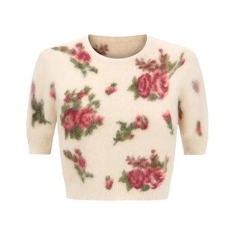 Zhao Lusi Дизайнерский стиль знаменитостей Модный французский романтический цветок