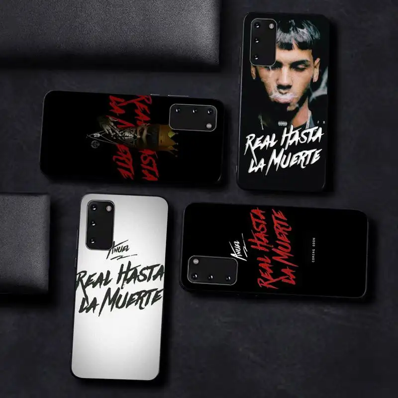 

Anuel AA Phone Case for Samsung S10 21 20 9 8 plus lite S20 UlTRA 7edge