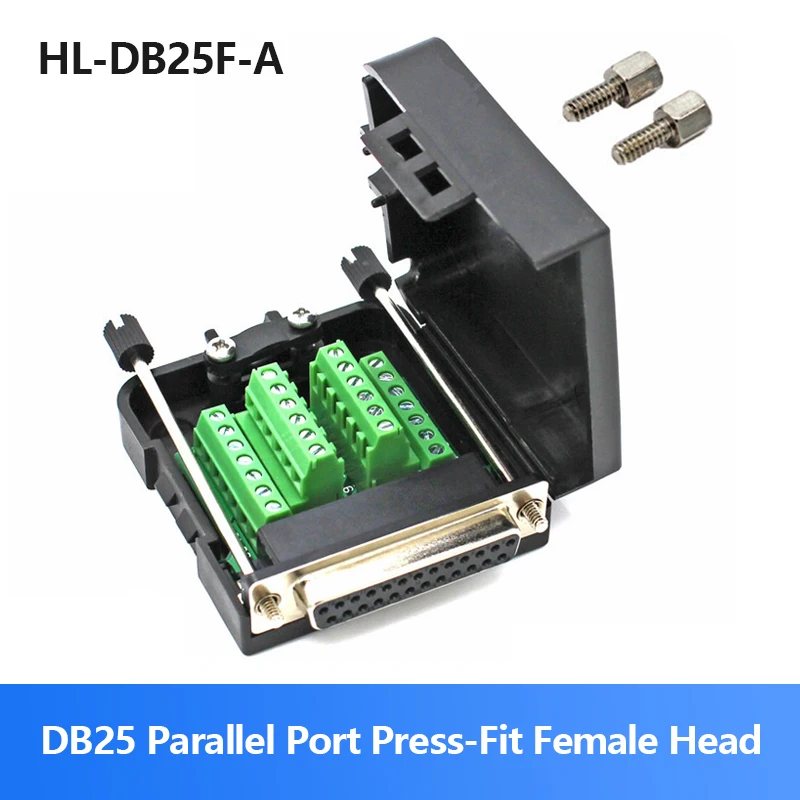 

DB25 контактный разъем без сварки DB25, параллельный сварочный разъем, Штекерный разъем без сварки, терминалы, проводные разъемы