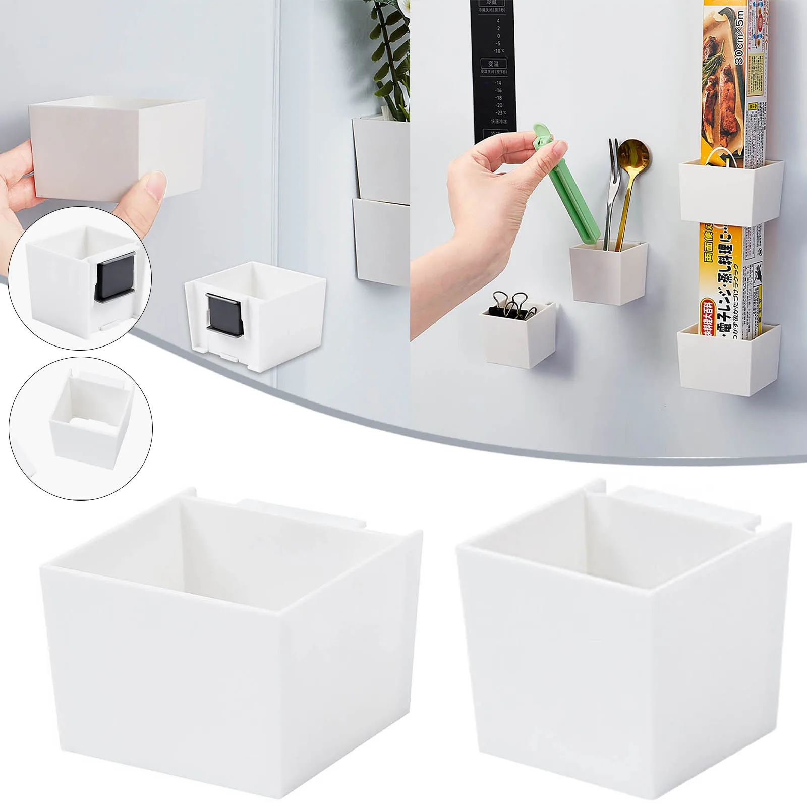 

Magnetic File Holder Magnetic Paper Holder Refrigerator Cheese Bags Storage Reusable Cookie Containers for Kid Food Containers