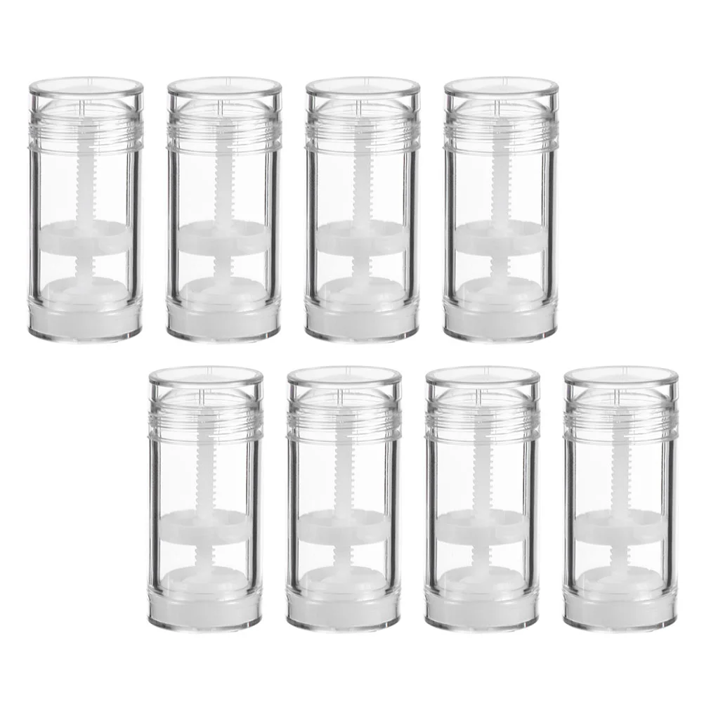 

8Pcs 30ml Twist-Up Refillable Bottles Empty Deodorant Stick Tube Container