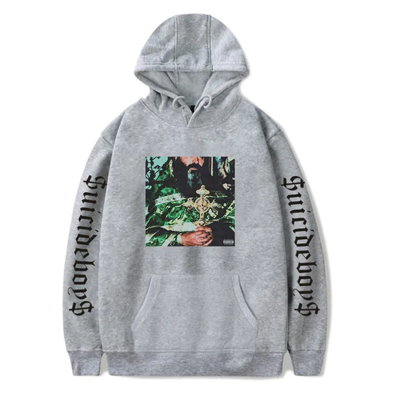 

Толстовка унисекс $ uicideboy $, толстовки с длинным рукавом для женщин и мужчин, уличная одежда в стиле Харадзюку, одежда в стиле американского р...