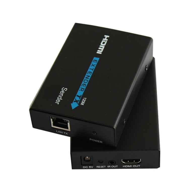 

hdmi extender 120M Over Ethernet tcp/ip rj45 cat5 cat5e cat6 Hdmi extender Transmitter Receiver for hd DVD PS3