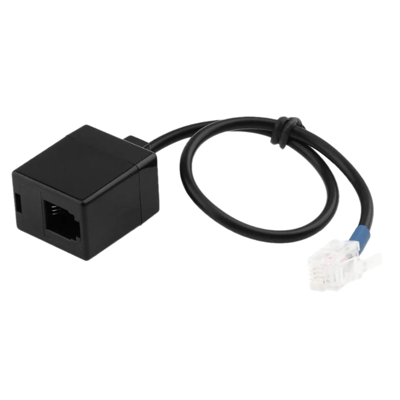 

M2EC RJ9 4P4C Male to Female Port Headset Adapter Extension Connector Cable