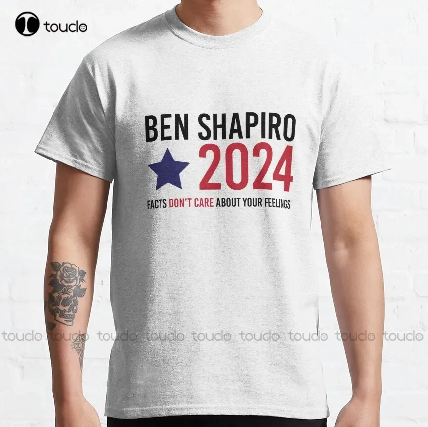 Ben Shapiro 2024 классическая футболка на Хэллоуин рубашки высокого качества милые