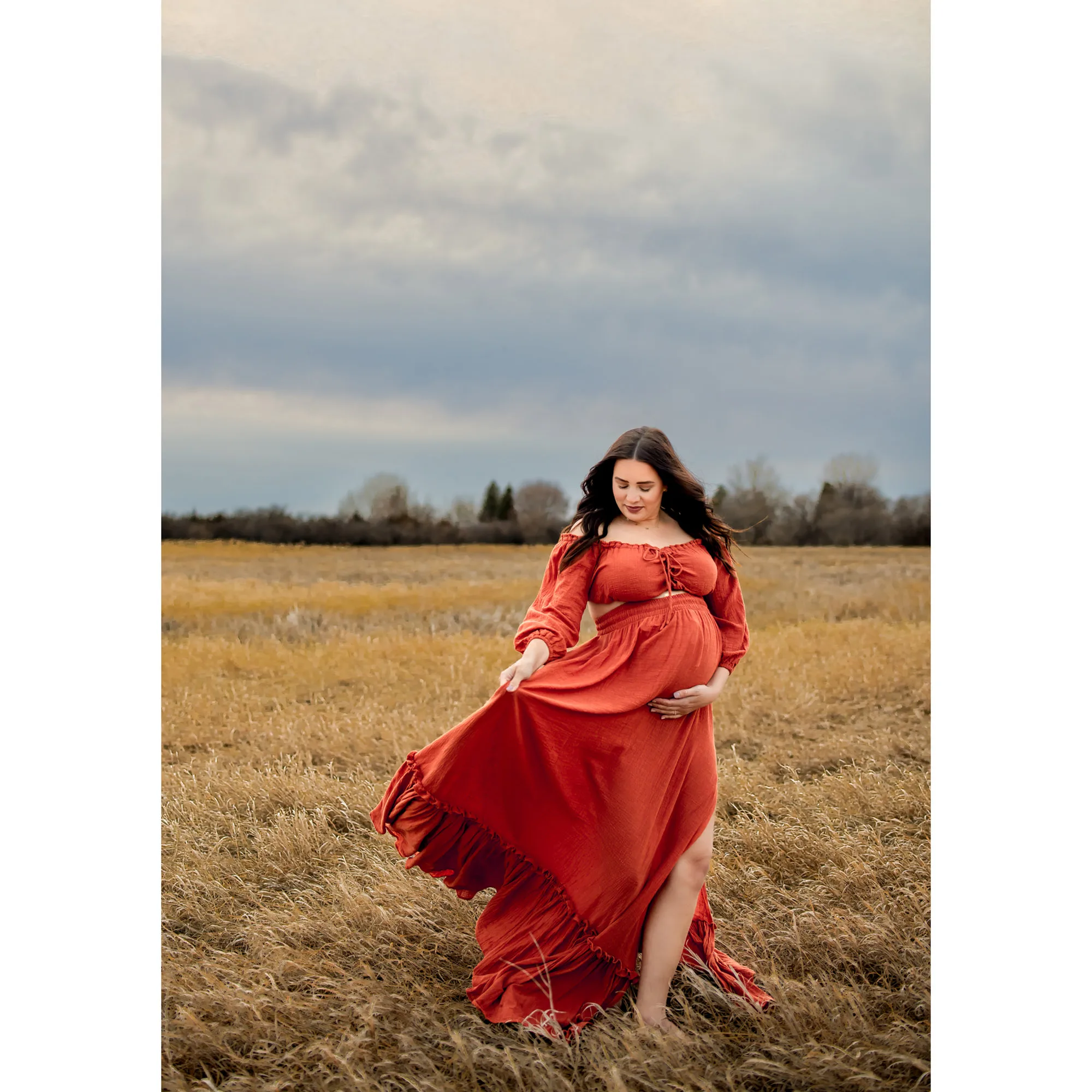 Платье для мамы и дочки Don &amp Judy винтажное Хлопковое платье в стиле бохо