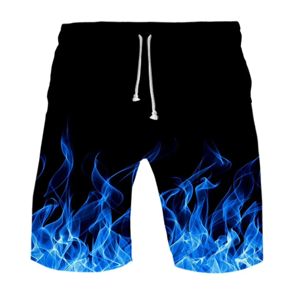 

Модные мужские пляжные Гавайские Спортивные Повседневные Шорты на ремешке штаны мужские плавки с карманами костюмы для бассейна