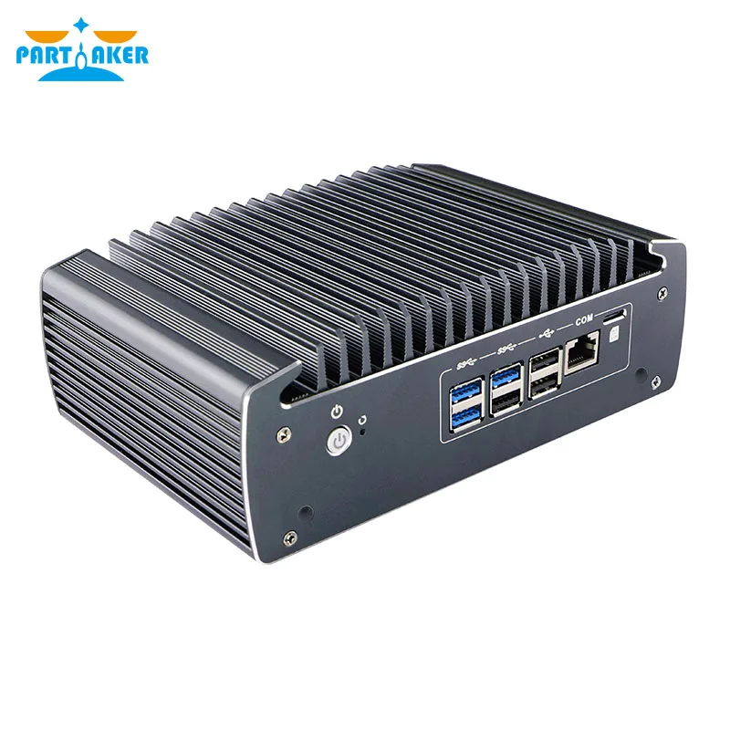 Fanless Mini PC 6 Intel I225-V 2.5GbE NIC 1xHD 1xDP TPM2.0 AES-NI Soft Router VPN Server ESXI Rugged Micro Firewall Appliance images - 6