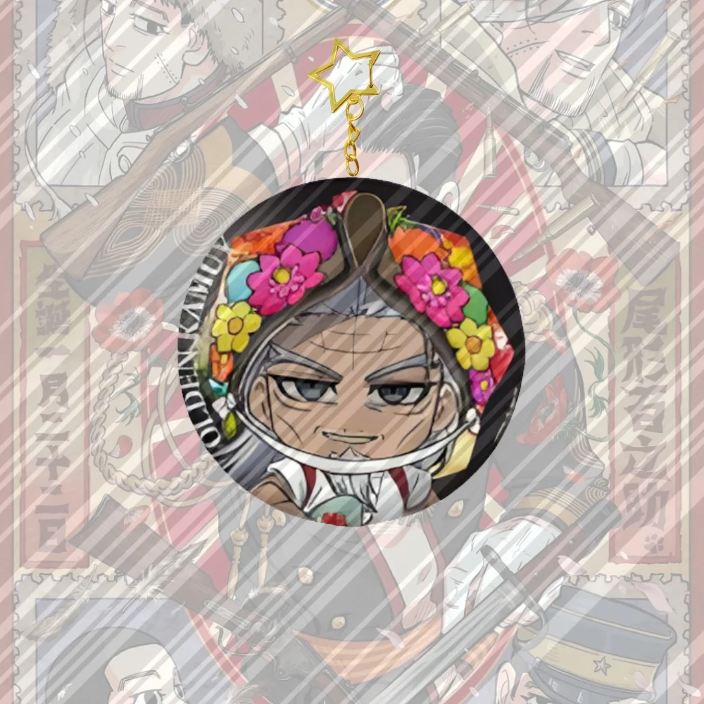 Горячий аниме Golden Kamuy акриловый 6 см брелок характерные персонажи орнамент аксессуары коллекция товаров рождественские подарки (art.: 3920d48bbdd56) - 3920d48bbdd56