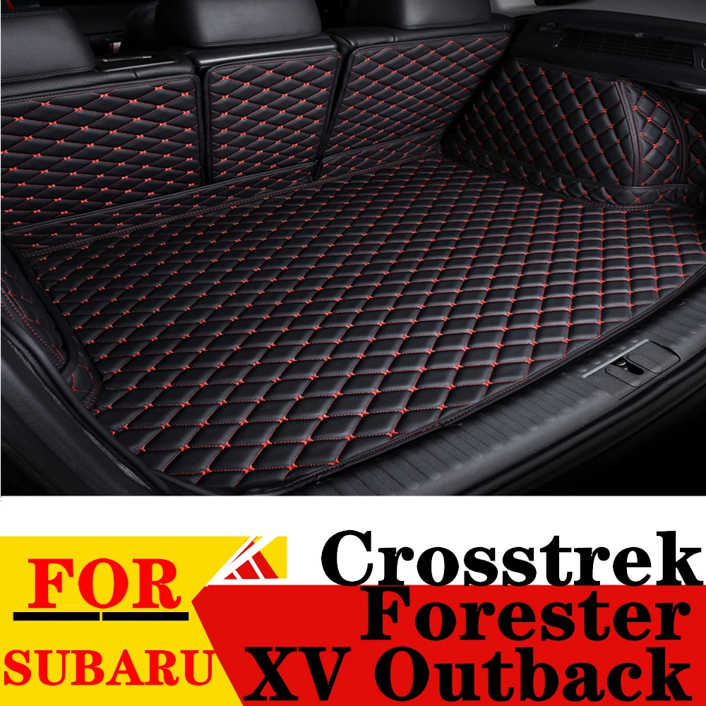 

Car Trunk Mat For SUBARU Forester XV Outback Crosstrek All Weather XPE Custom FIT Rear Cargo Cover Carpet Liner Tail Luggage Pad