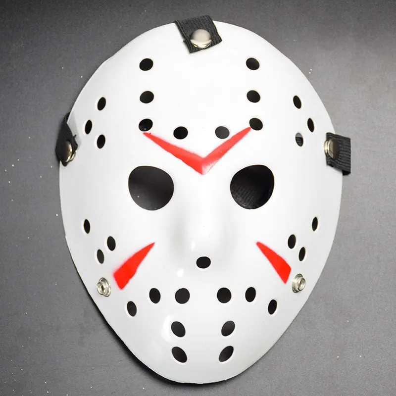

20 Pcs Halloween Samurai Cosplay Mask Multi Color Killer Cosplay Hole Hockey Mask Masked Man Mask Robber Killer Masquerade Joker