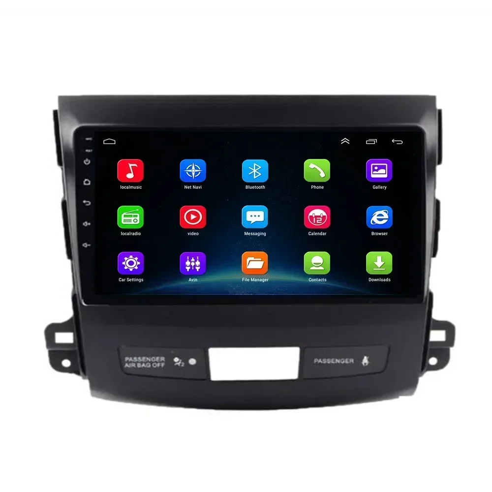 Автомобильный мультимедийный плеер Android 13 радио для Mitsubishi Outlander 3 2012-2018 видео 5G DVD