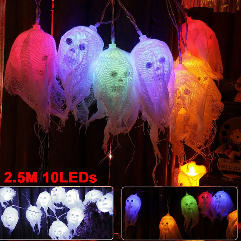 Гирлянда на Хэллоуин 2 5 м 10 светодиодов