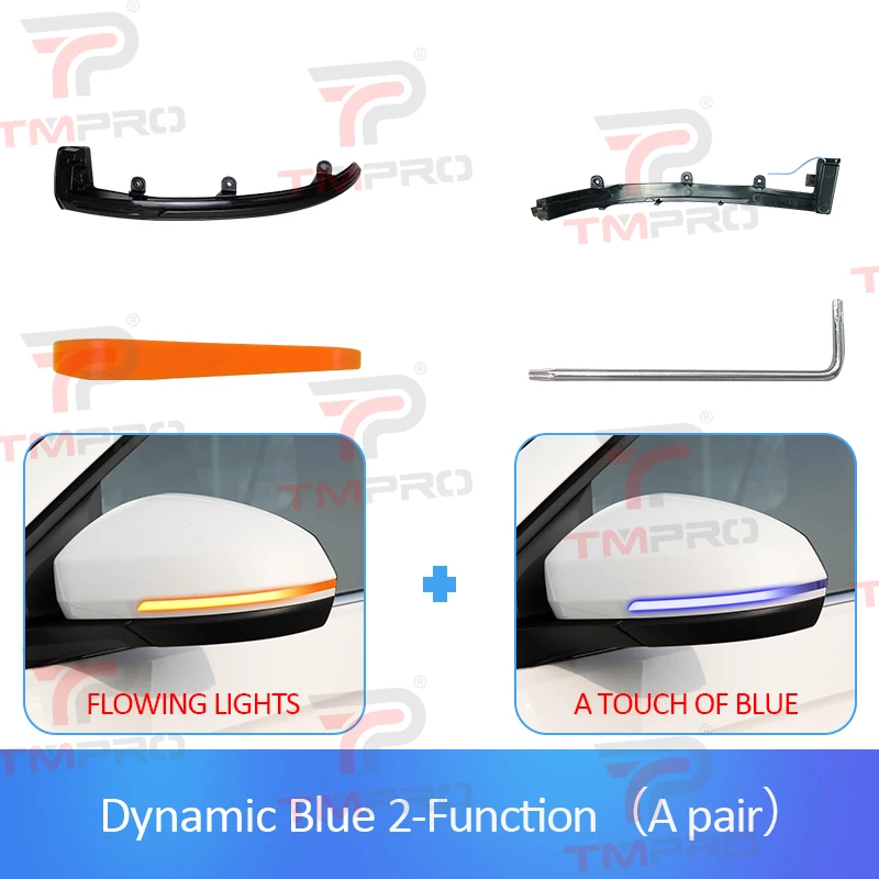 

Для VW 19-on Tacqua T-Cross Viloran Jetta VS5 VS7 Tharu TAYRON Tiguan дымчатый поворотный мигающий сигнальный светильник поворотный сигнал