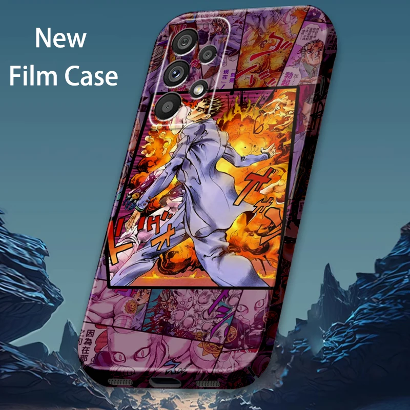 

JoJos Bizarre Adventure Cartoon For Samsung A53 A54 A52 A13 A12 A32 A34 A23 A73 A22 A21S A04 5G Feilin Film Phone Case Cover