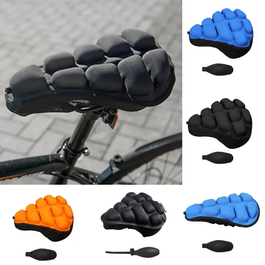 

Bike Seat Cover Soft Shock Absorbing 3D Airbags MTB Bike Cushion Cover Cycling Supplies Bicycle Seat Cover Saddle Cover