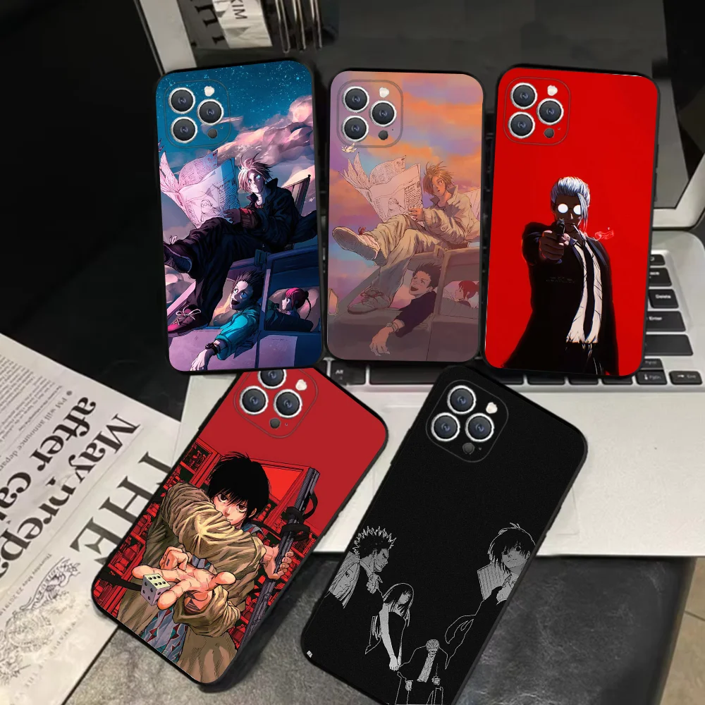 S-Sakamoto Days Phone Case For iPhone 16 15 14 13 12 11 Pro X XS Max XR Plus Mini Soft Black Cover