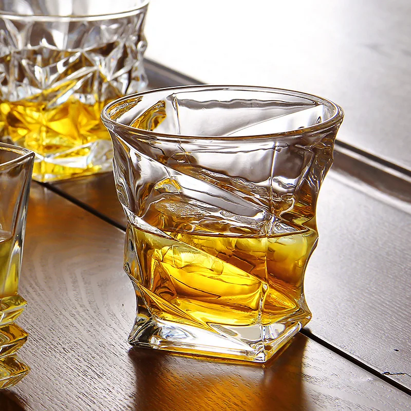 Стеклянная бутылка для виски 250/260/320/340/360 мл