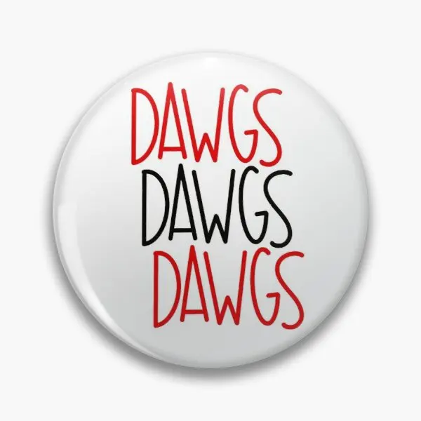 

Мягкая булавка для пуговиц Dawgs красного и черного цвета, креативные ювелирные изделия для одежды, брошь, Женская Подарочная булавка для лацк...