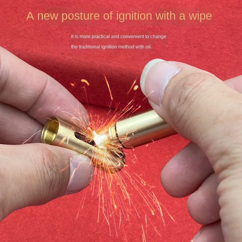 

Латунная керосиновая Зажигалка миллионов раз брелок подходит Зажигалка для улицы мужские инструменты мужские аксессуары для курения