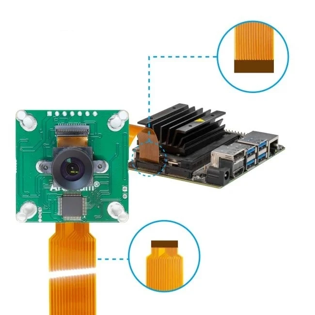 Arducam B0221 2MP OV2311 Global Shutter M12 Mount NoIR Моно пластиковые модули камеры для NVIDIA Jetson AGX Orin Nano NX (art.: 3920d440cfe76) - 3920d440cfe76