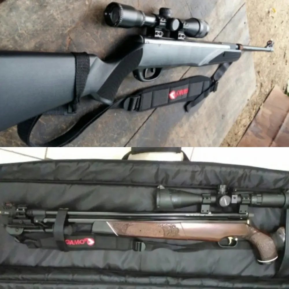 Тактический ремень Gamo Gun Buddy на плечо прорезиненный нескользящий Регулируемый