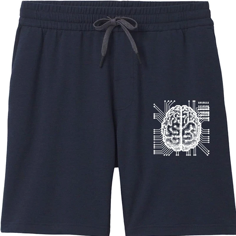 

new science and technology Graphic funny men ai Artificial intelligence brain streetwear vintage hip hop Hipster