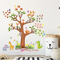 tree wall stickers for children kids baby rooms animals decorative vinyl decal sticker wall decoration