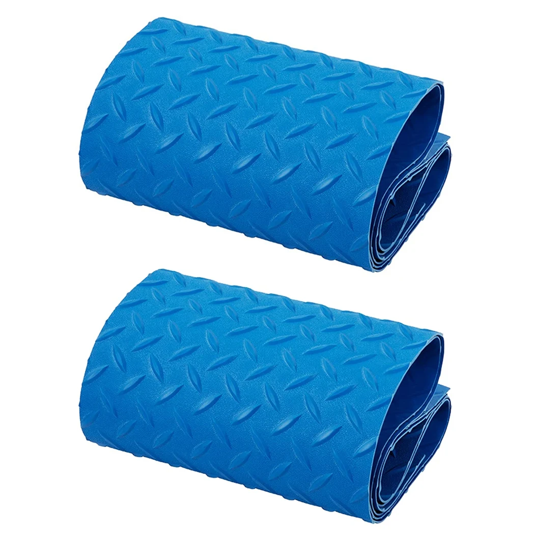 

2 Rolls of Pool Ladder Mat- 2.5mm Thickened Swimming Pool Step Mat with Non-Slip Surface, Vinyl Stairs Protection Pad