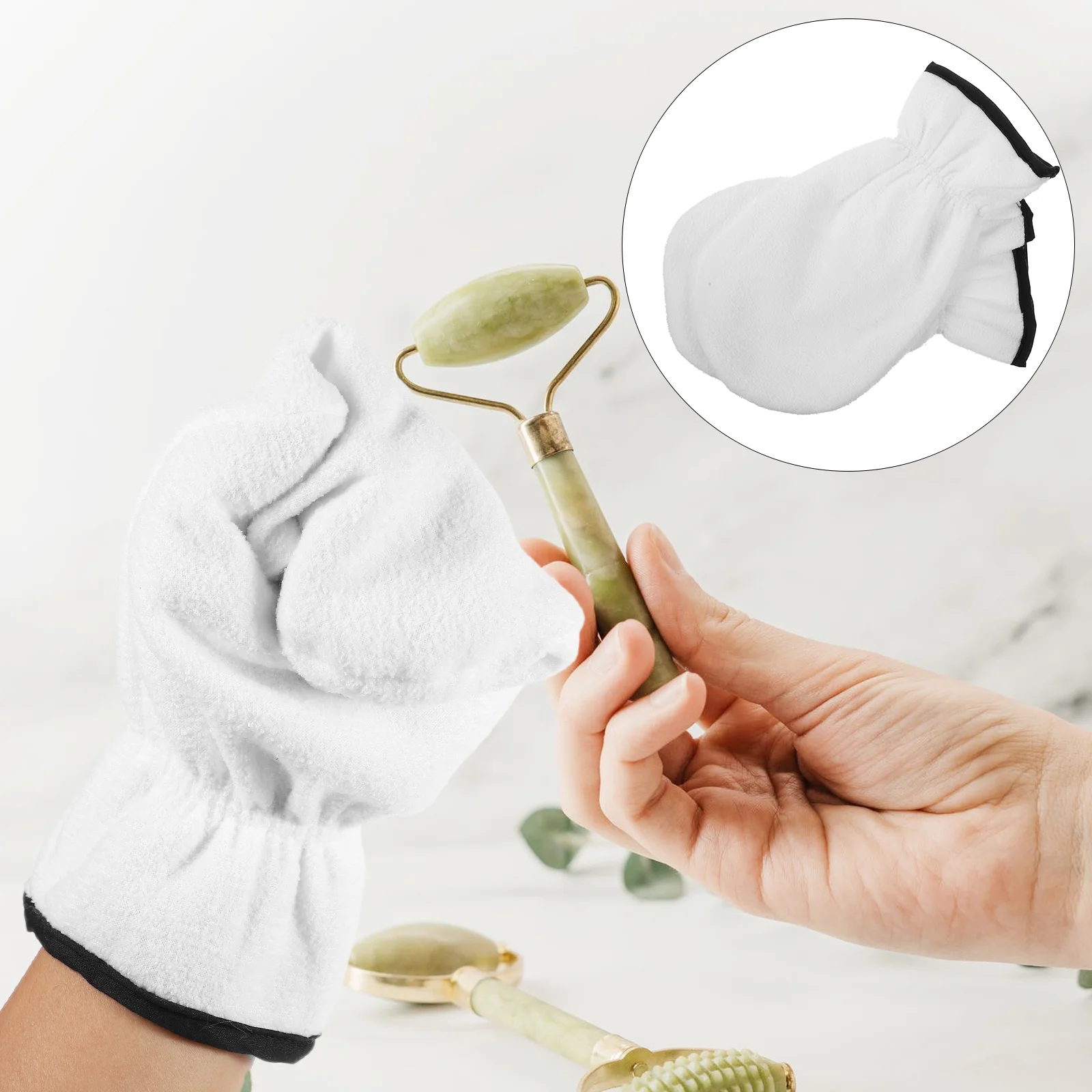 

Gloves Spa Hand Care Moisturizing Mittens Heat Preservation Essential Bath Glove Oil Paraffin Wax Cover Mitten Exfoliating Skin