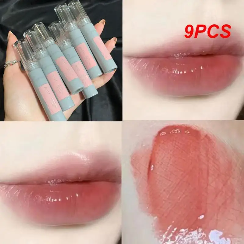 

9 шт., прозрачный зеркальный блеск для губ
