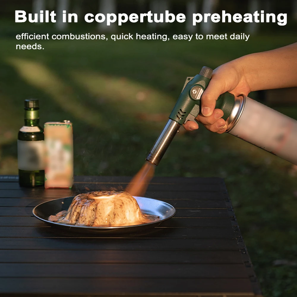 Туристический Ветрозащитный GasTorch Мощный Инструмент Для Приготовления Пищи На