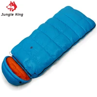 jungle king cy880 newest outdoor unisex mountaineering arctic duck down 25 degree waterproof duck down camping sleeping bag