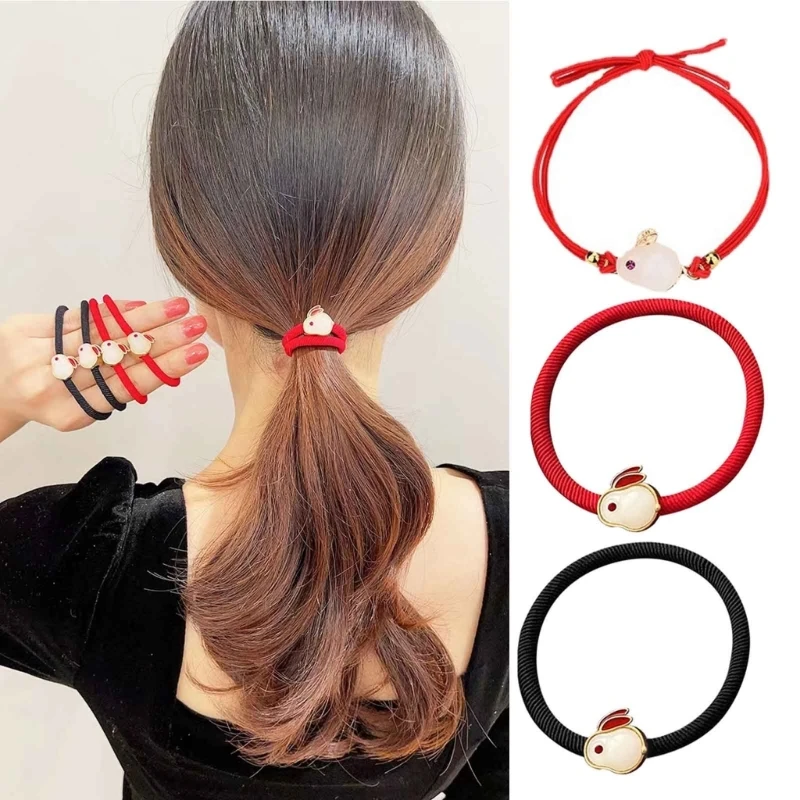 

Браслет с кроликом, веревка для волос, женские веревочные браслеты, браслет на удачу, ювелирные изделия, браслеты дружбы, браслеты из сплава,...