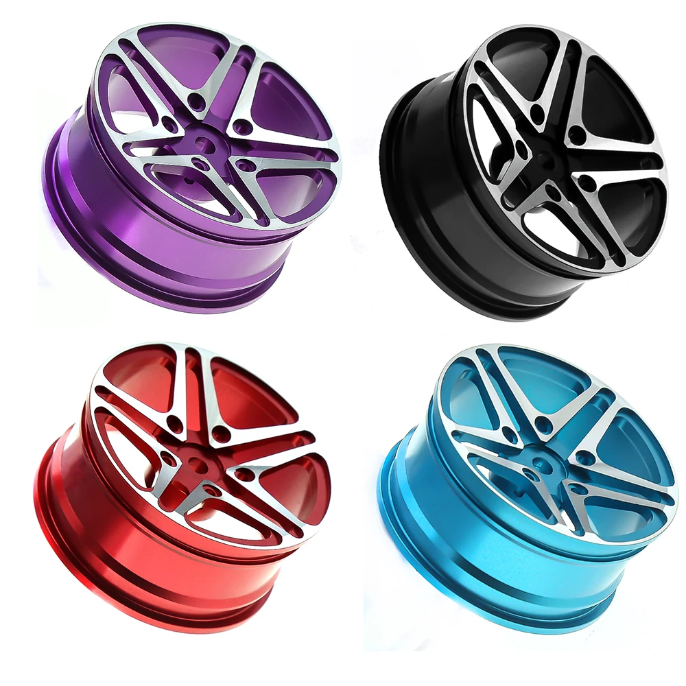 

4PCS Metal Wheel Rim Hub Universal For 1/10 RC Car Drift On-Road Racing HSP Tamiya HPI Kyosho RedCat Sakura LC WLtoys 94111