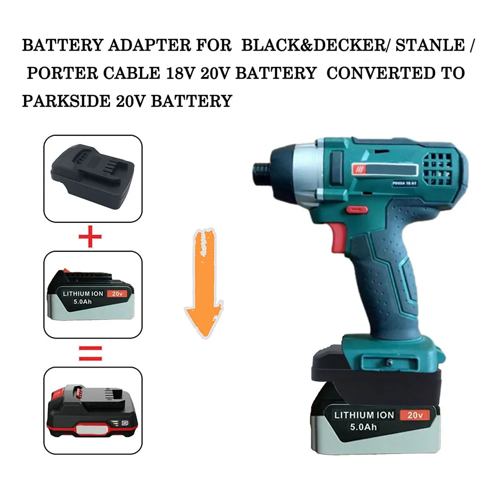 

Battery Adapter FOR Black Decker FOR Porter Mold Injection Molding ABS PC Material FOR Parkside 20V Tools Power Tool Accessories