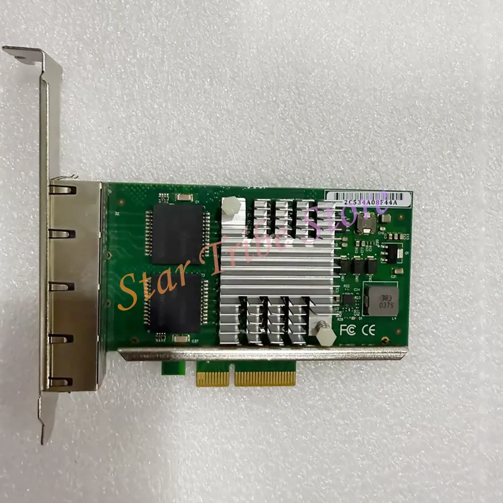 Фото WYI350-T4V2 PCI-E X4 серверная сетевая карта с 4 гигабитными портами №4