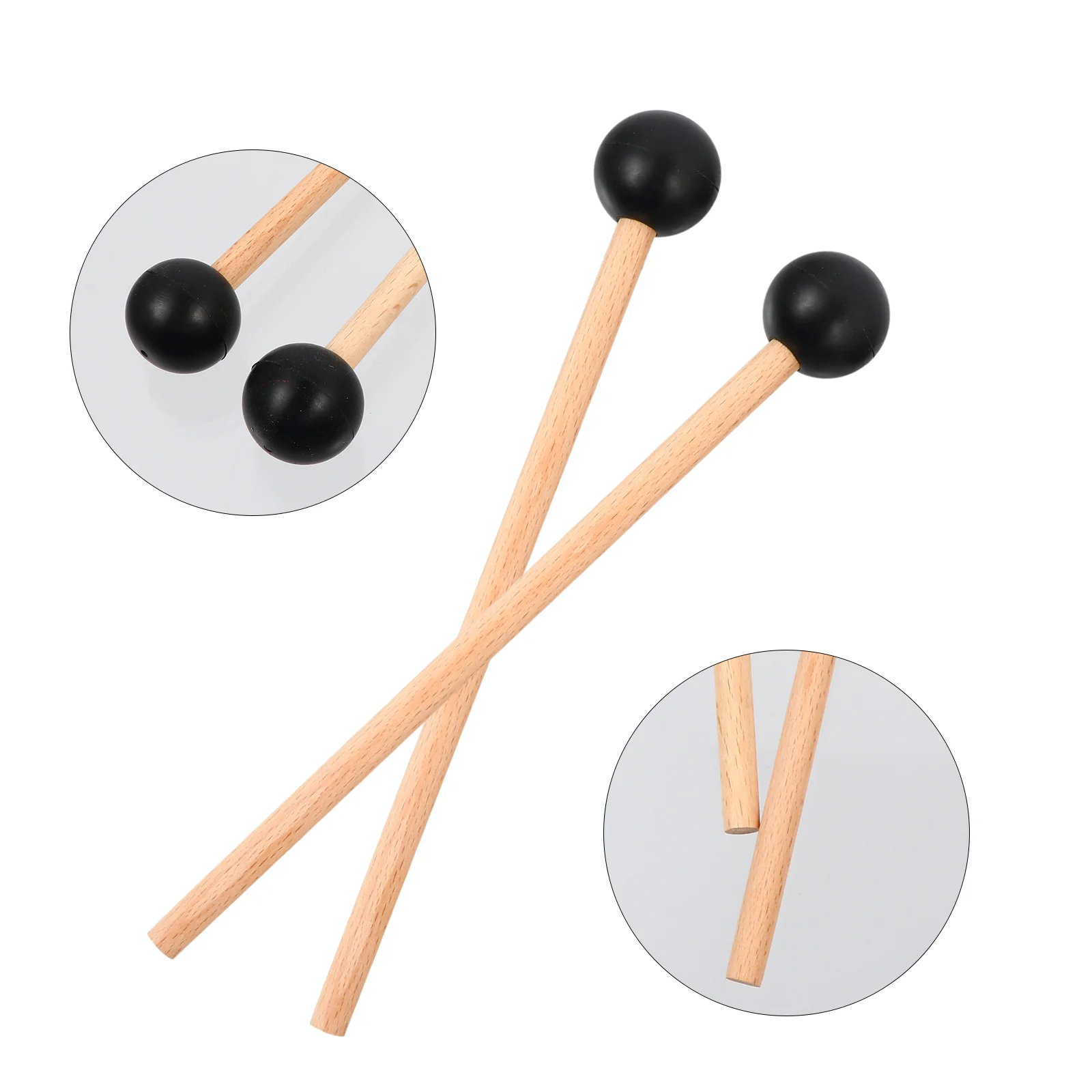 

Instrument Percussion Drum Drumstick Sticks Mallets Bell Head Accessories Beater Bass Hammer Felt Supplies Glockenspiel