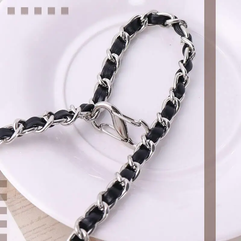 12 шт./компл. регулируемые металлические пряжки для цепочек ремешков сумок через