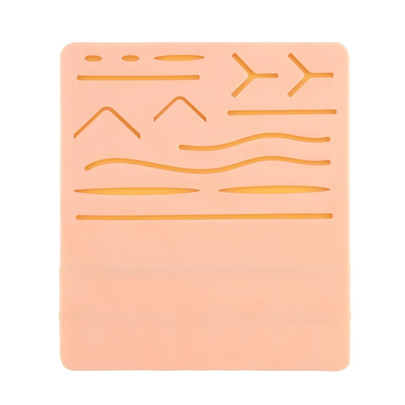 

Skin Suture Training Injection Practice Pad Silicone Pad Model for Nursing Suturing Practicing