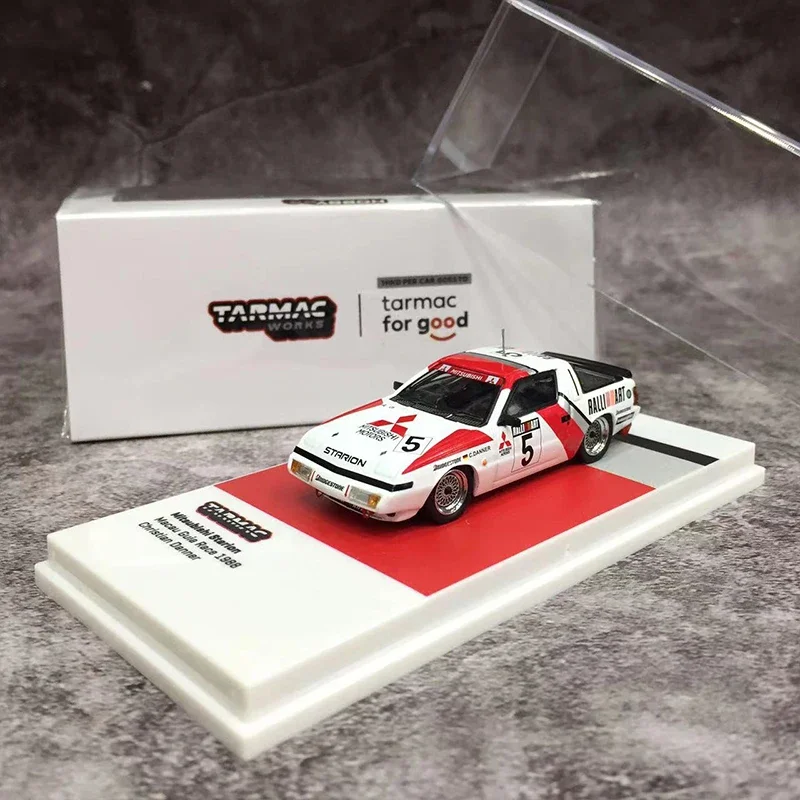 Tarmac Works 1:64 Игрушечная модель автомобиля Starion Macau Guia Race из сплава литой автомобиль