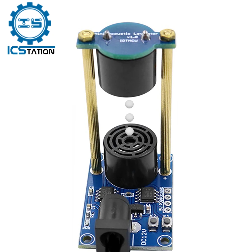 

Ultrasonic Levitator Device DIY Electronic Kit Mini Ultrasonic Standing Wave Suspension Module DC 12V Soldering Project Practice
