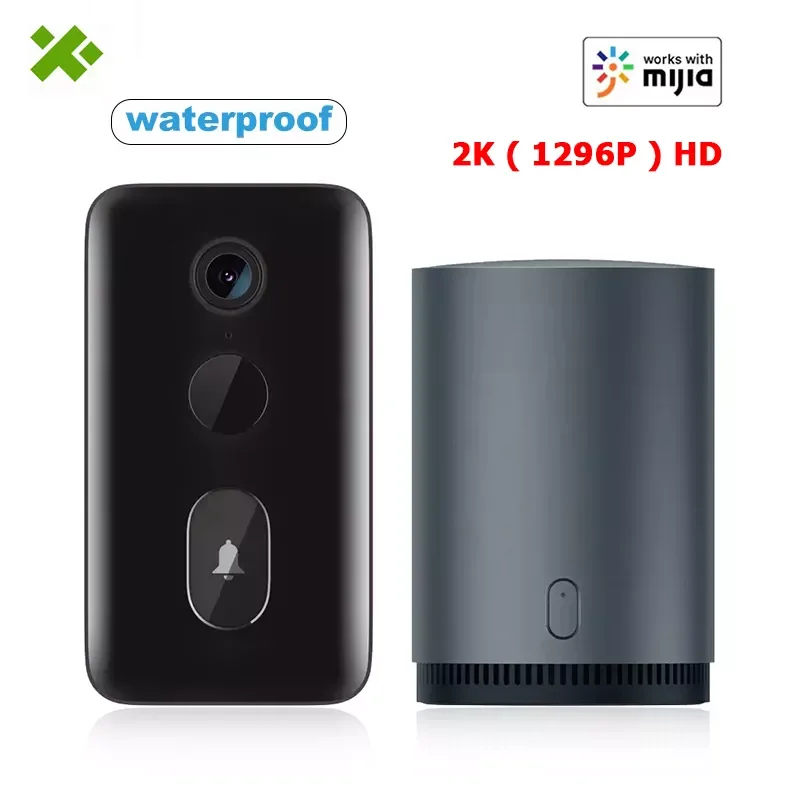 

Hualai Xiaofang Smart Video Doorbell Camera 2 Pro 2K Ultra HD Night Vision Waterproof Work With Mihome APP For Smart Home