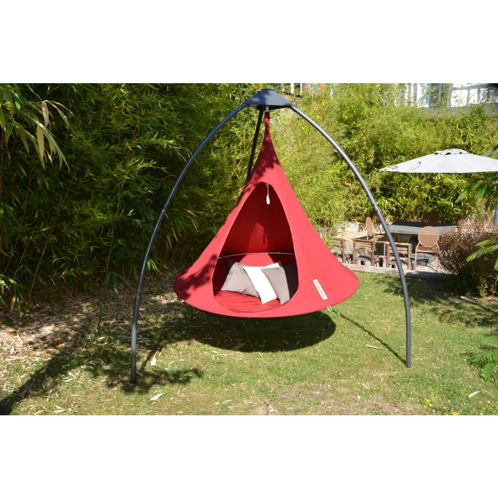 

Double Cacoon in Chili Red