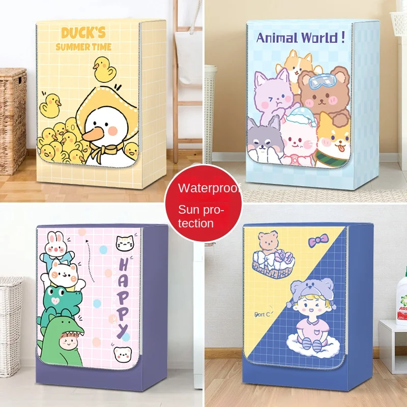 

Drum Washing Machine Dust Cover Waterproof and Sun Protection Cover Little Swan Midea Siemens Washing Machine Cover Cover Cloth