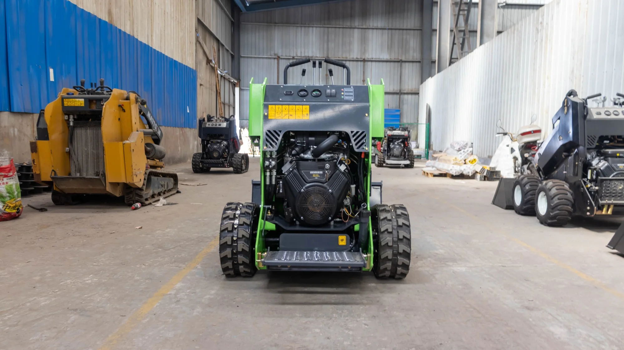 Строительное оборудование заводской Электрический погрузчик с бортовым