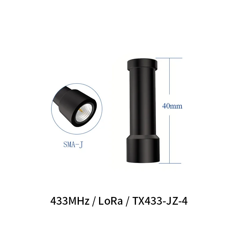 

TX433-JZ-4 433MHz Wifi Antenna For LoRa Module 3.0dBi Omnidirectional Antenna U-band Radio LoRa Module Wireless Walkie-talkie