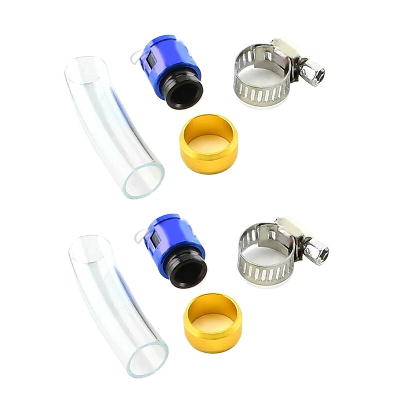 

2 шт., сливная труба воздушного фильтра, заглушка из алюминиевого сплава, заглушки для выхлопной трубы, аксессуары для модификации мотоцикла PCX150 PCX160 ADV150