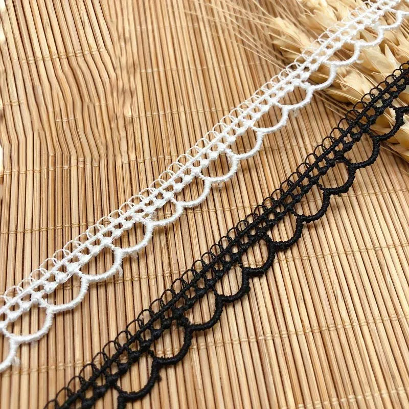

60Yards Quality DIY Pendant Handmade Clothing Lace Accessories Water Soluble Embroidery Ribbon Sewing Supplies Lace Trims