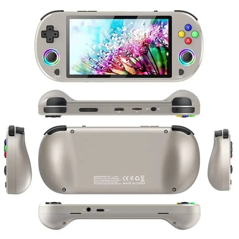 Фото Игровая консоль M22 Pro Retro с 128 ГБ памяти, 5.0-дюймовым IPS-дисплеем, RGB LED-подсветкой, джойстиком, поддержкой LINUX/Emele №2